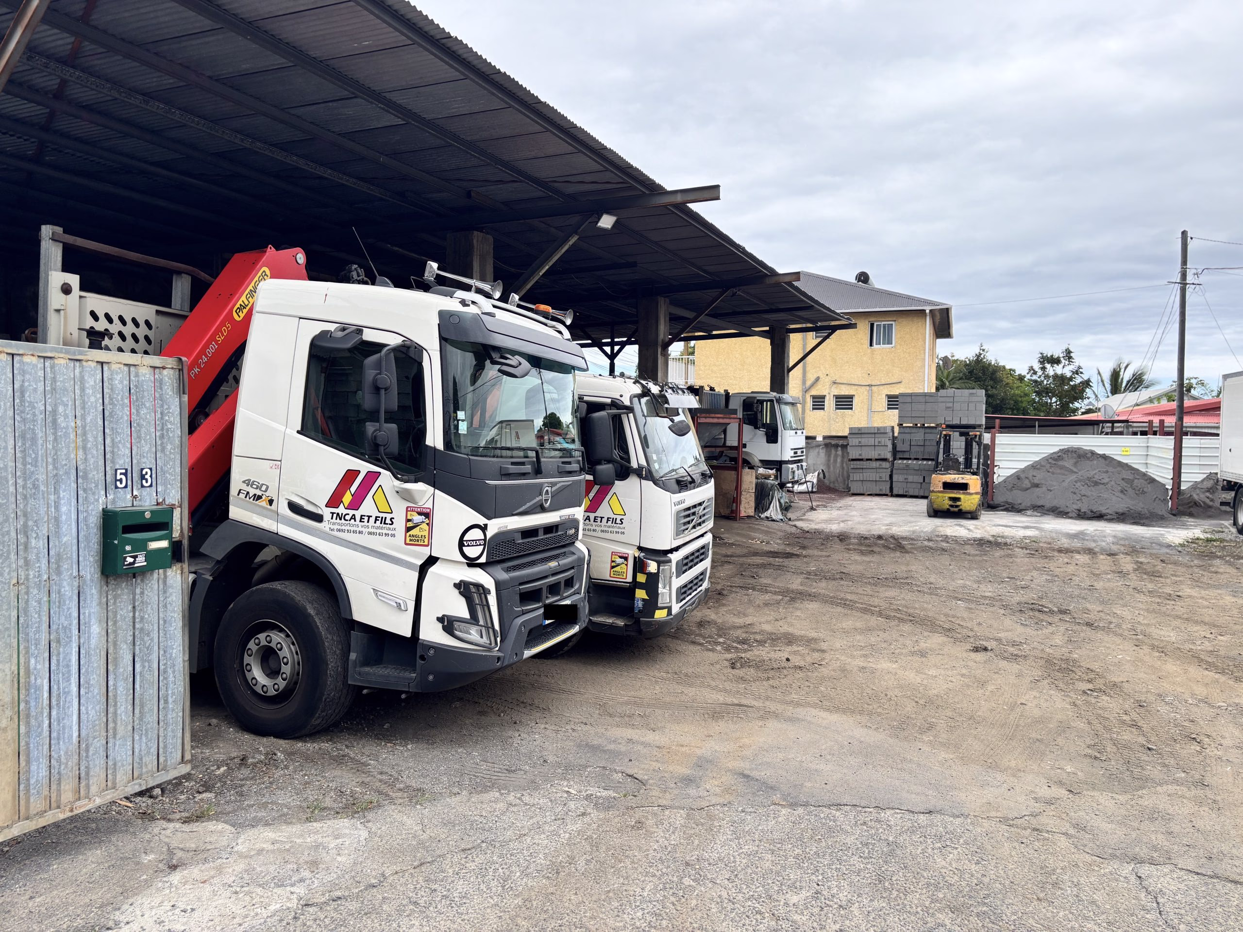 Livraison, Levage et Terrassement