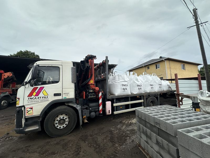 CAMION GRUE 19T PLATEAU