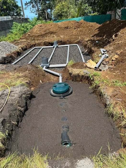 TRAVAUX DE POSE DE FOSSE SEPTIQUE OU MICRO STATION