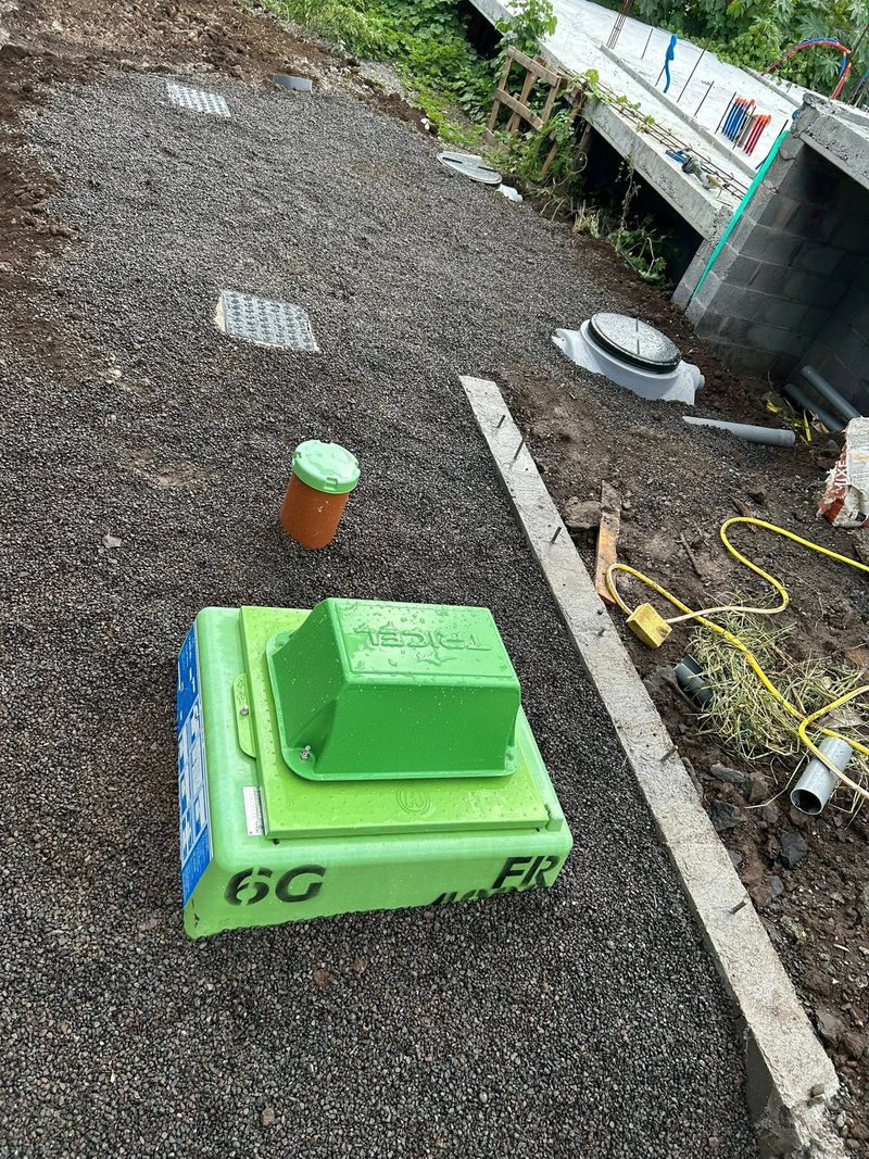 POSE DE FOSSE BETON + DRAIN