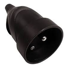 FICHE FEMELLE NOIR IP 44